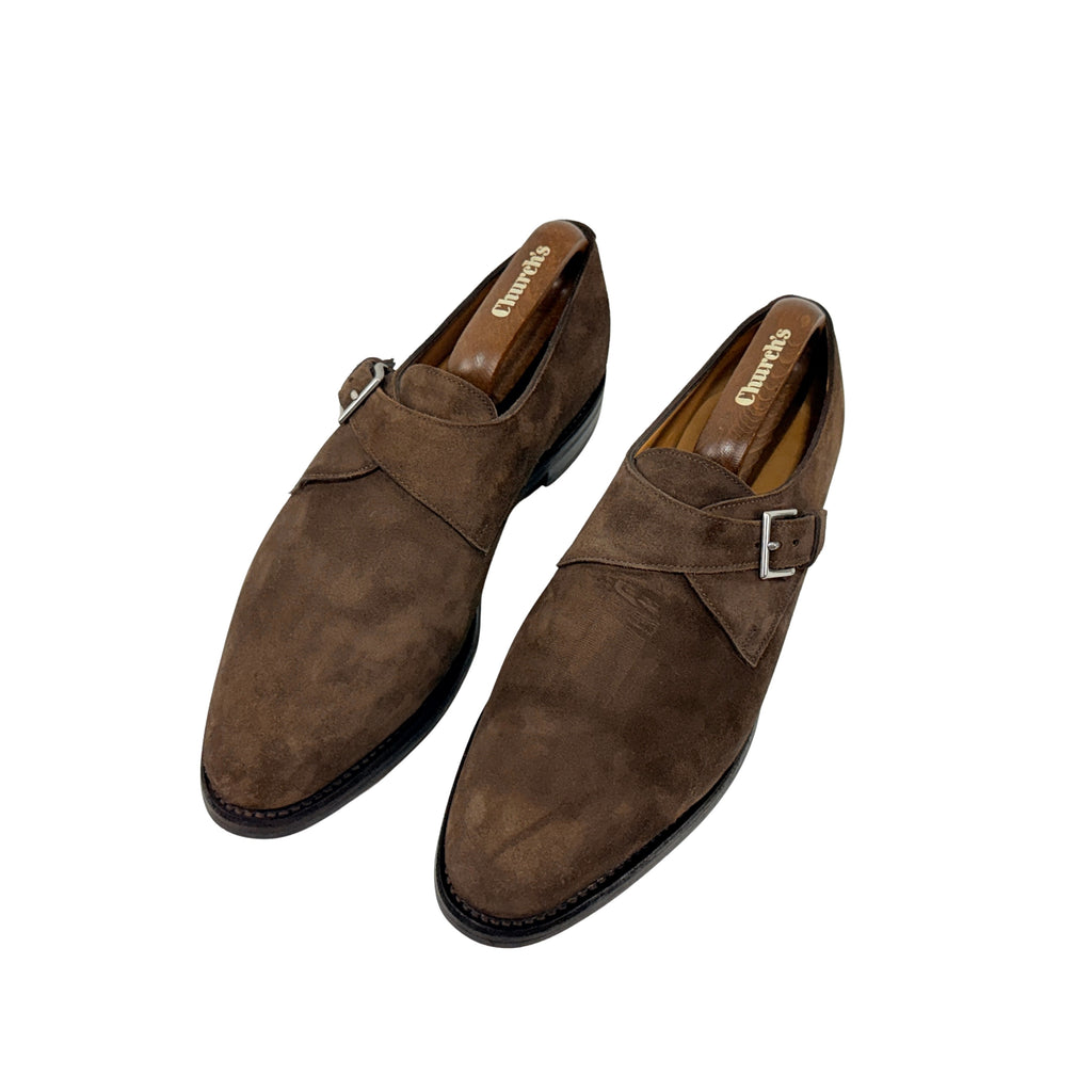 JOHN LOBB Ashill Single Monk Strap/Dress/Slip-On (Size 41.5)