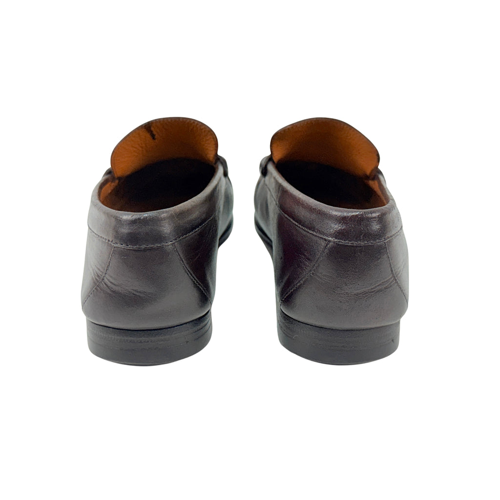 LOUIS VUITTON Burgundy Colour Major Loafers/ Moccasins (Size 41)