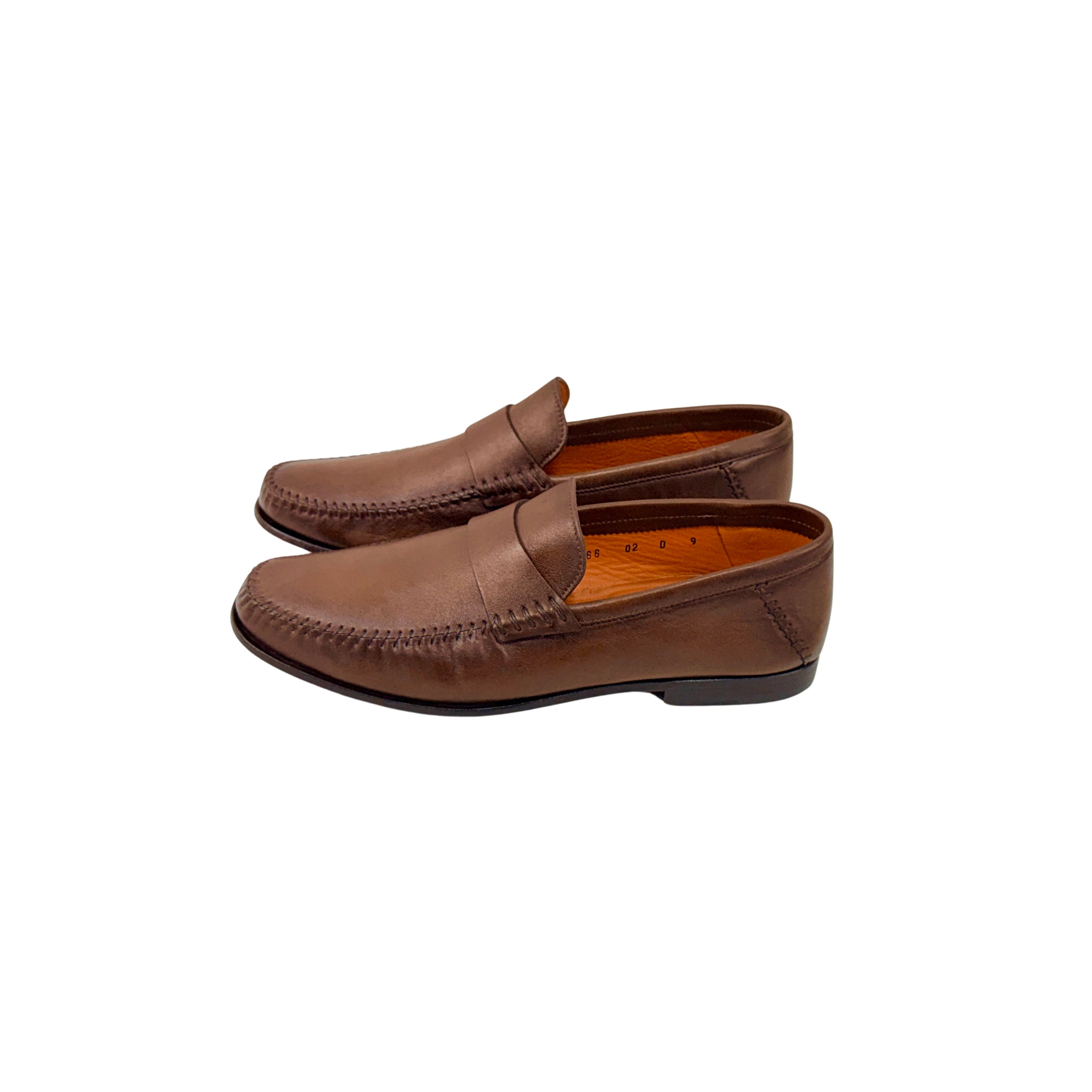 SANTONI Penny Plain Strap LoaferS/Moccasins (Size 43)