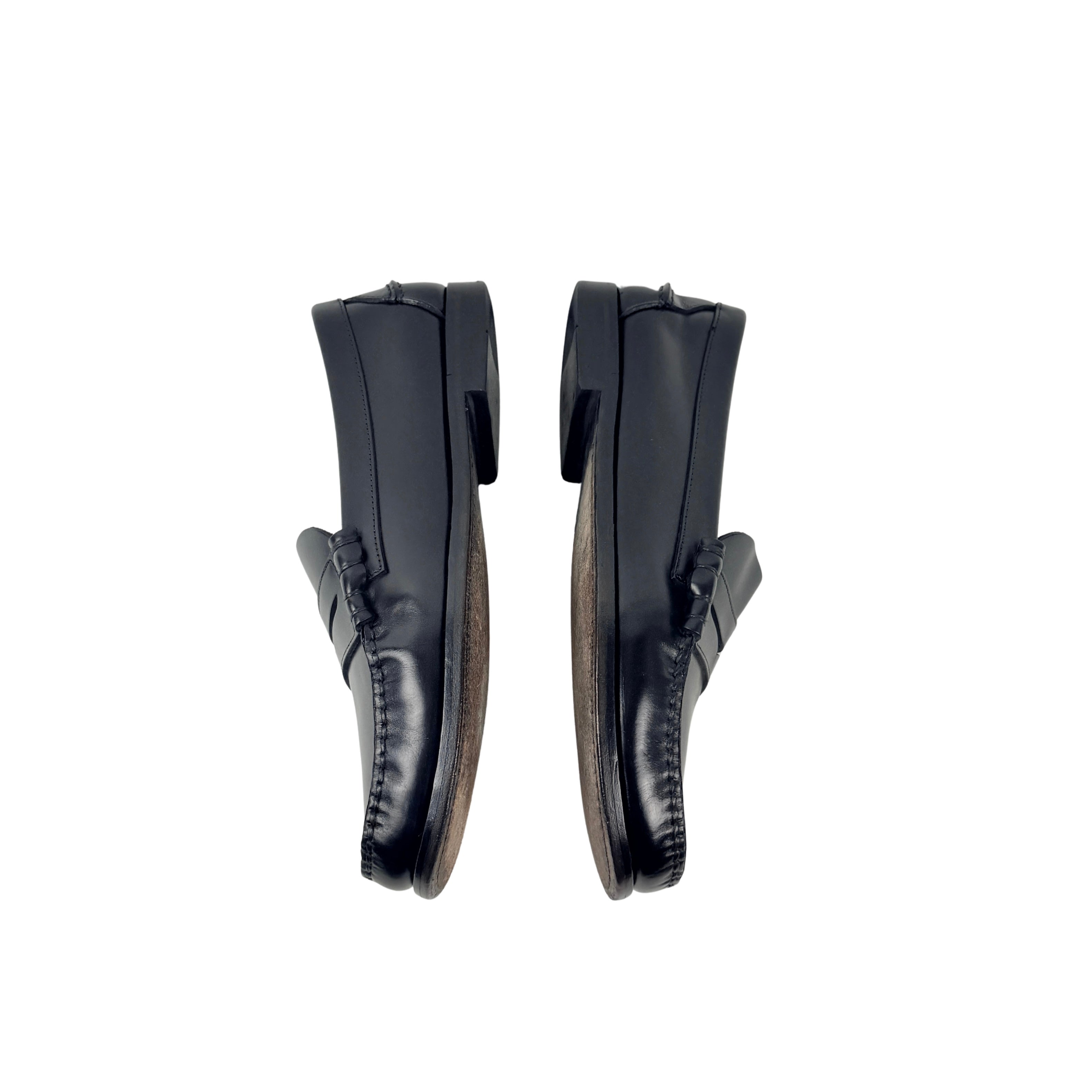 PRADA Penny Loafers/Moccasins Calf Leather(Size 42)