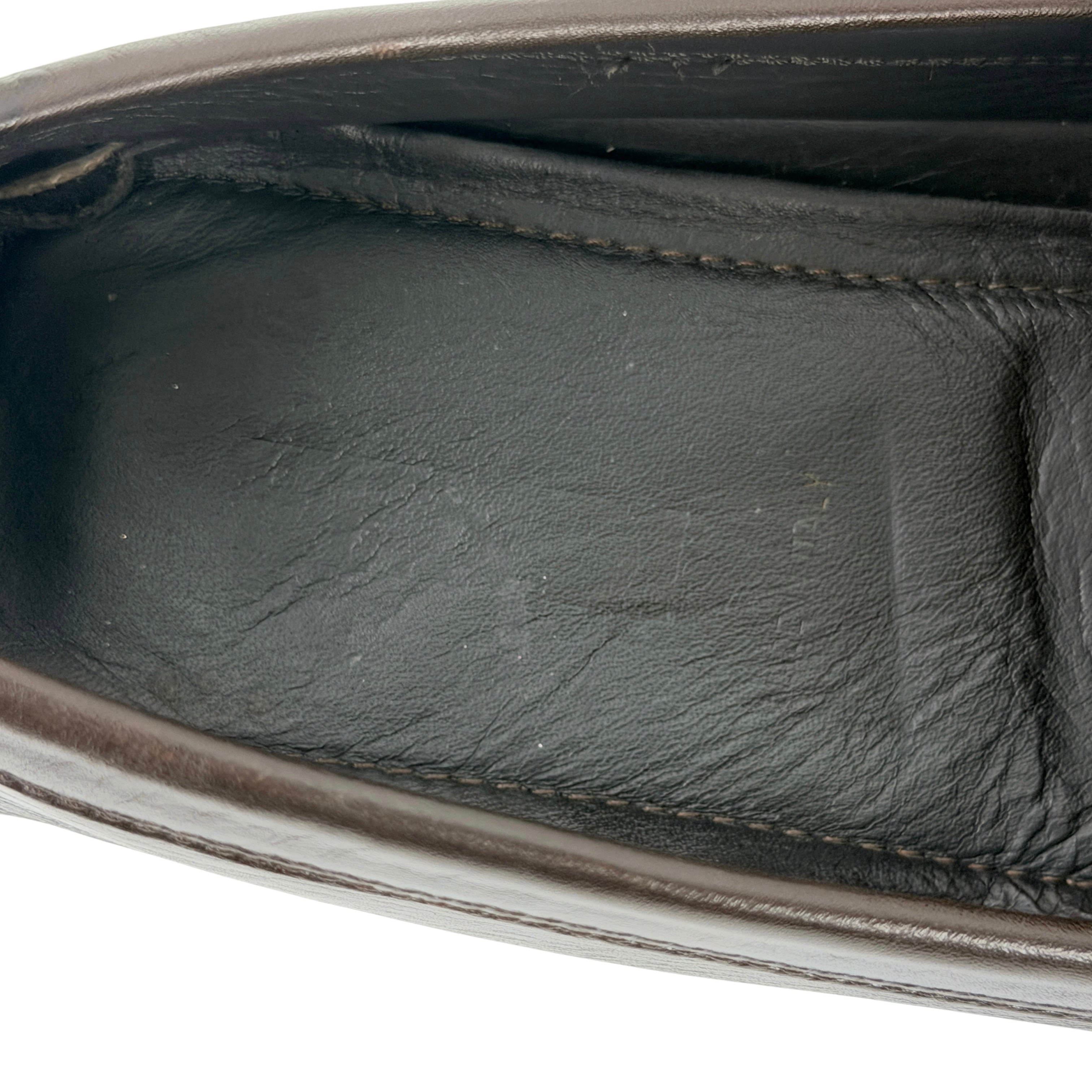 FENDI Zucca-FF Monogram Loafers/Moccasins/Drving (Size 42)