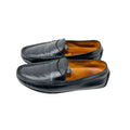 GUCCI GG Embossed Leather Men's Loafers/Moccasins/Driving Shoes (Size 40)