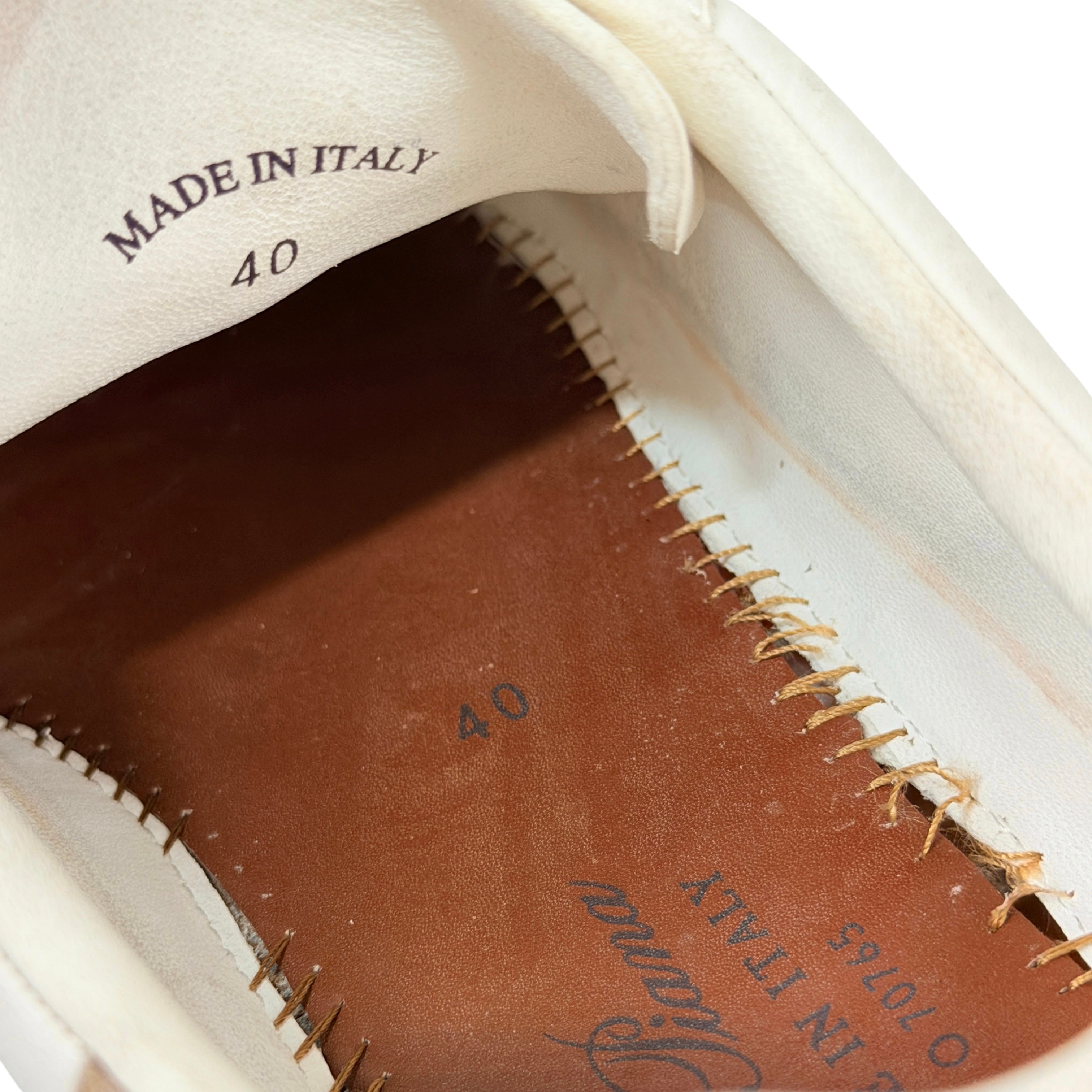 LORO PIANA Tennis Walk Suede Leather Sneakers (Size 41)
