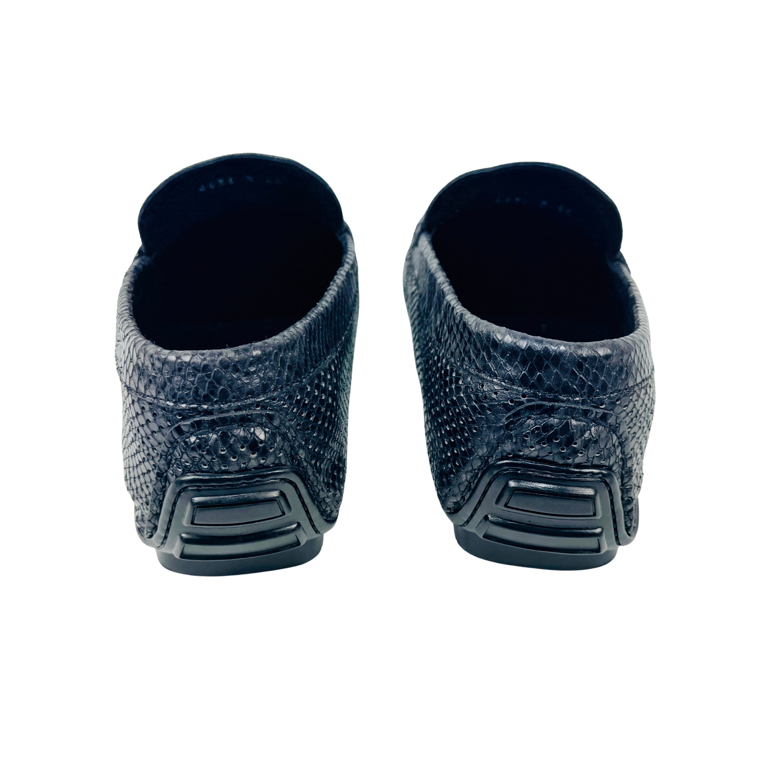 ROBERTO CAVALLi Python Leather Moccasins/Loafers/Driving (Size 45)