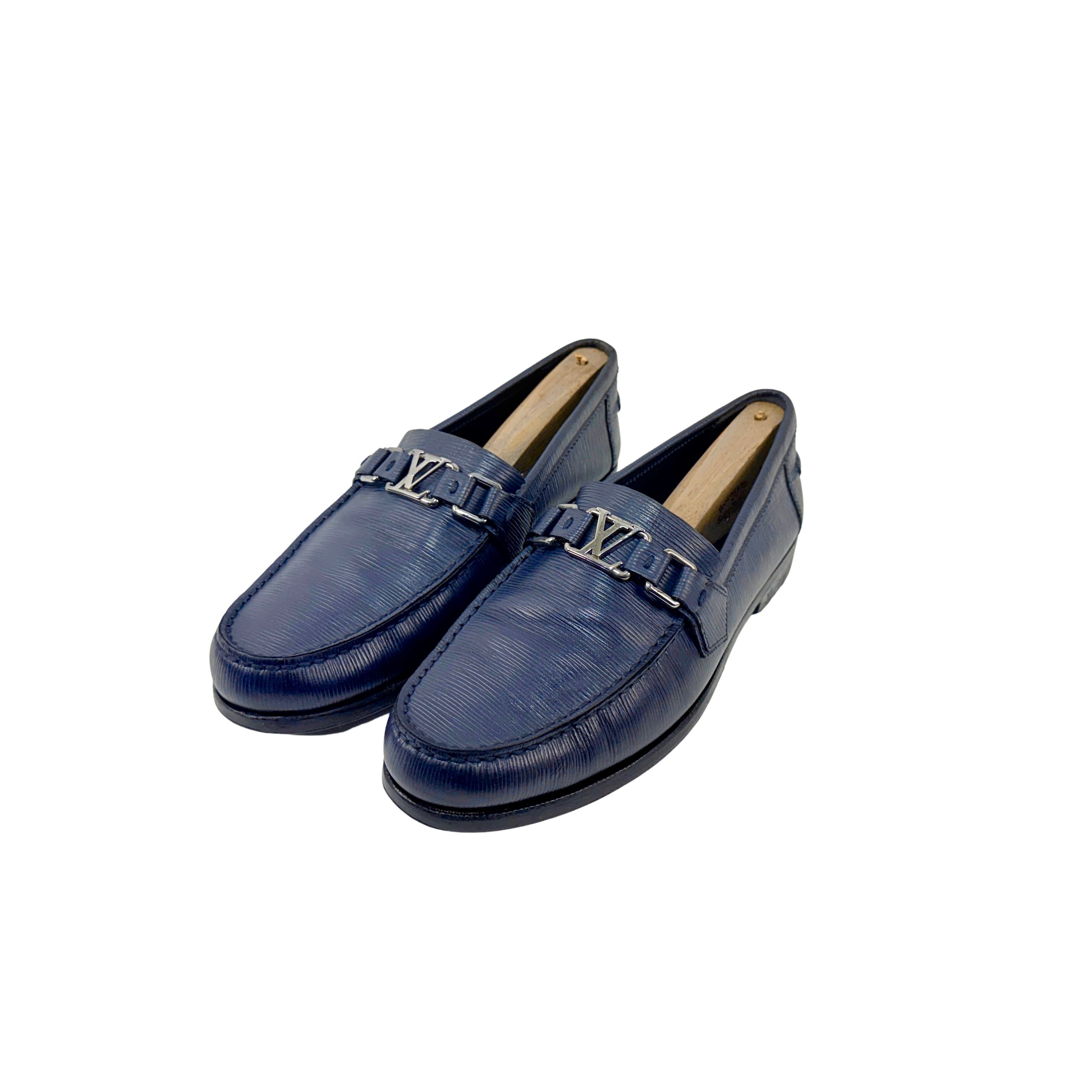 LOUIS VUITTON Major Loafers/Moccasins Men's Shoes (Size 42)