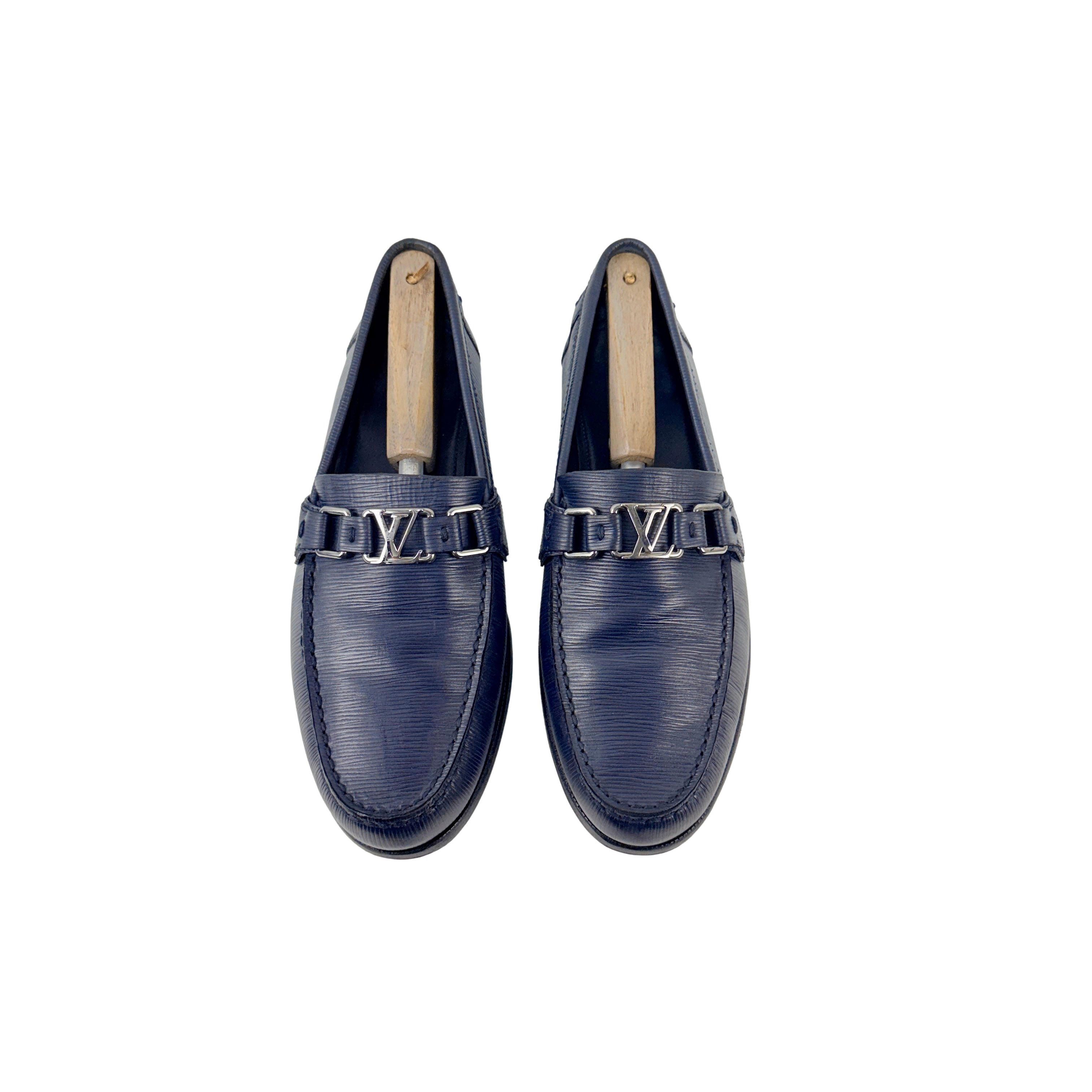 LOUIS VUITTON Major Loafers/Moccasins Men's Shoes (Size 42)