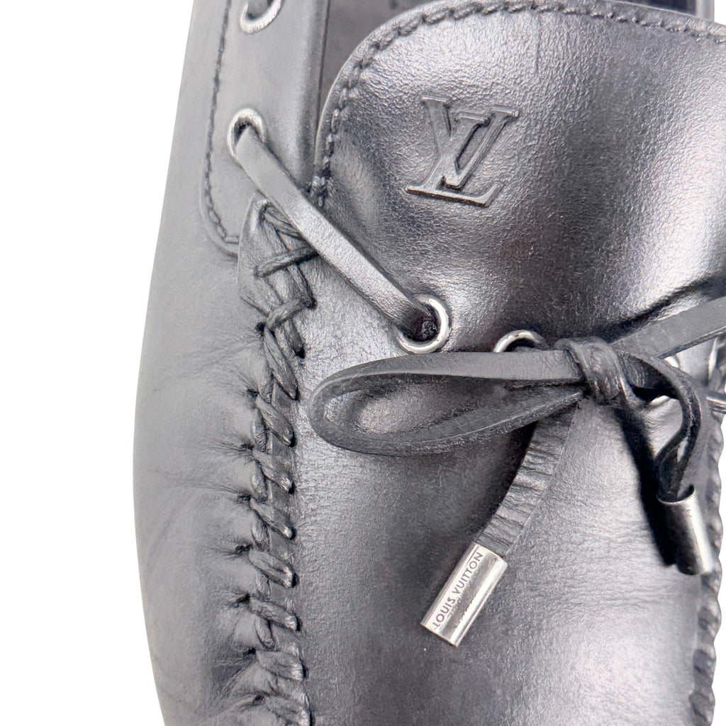 LOUIS VUITTON Arizona Calf Leather Loafers/Moccasins (Size 44.5)
