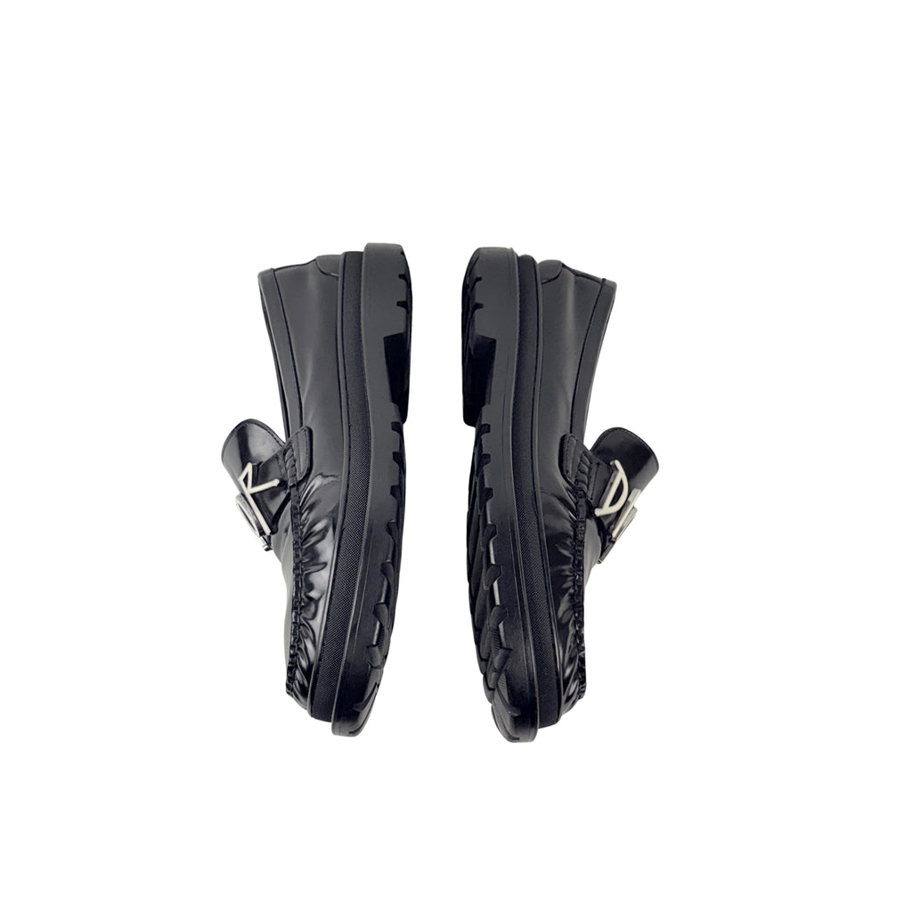 DOIR x Stussy Black Leather Loafers/Moccasins (Size 43)