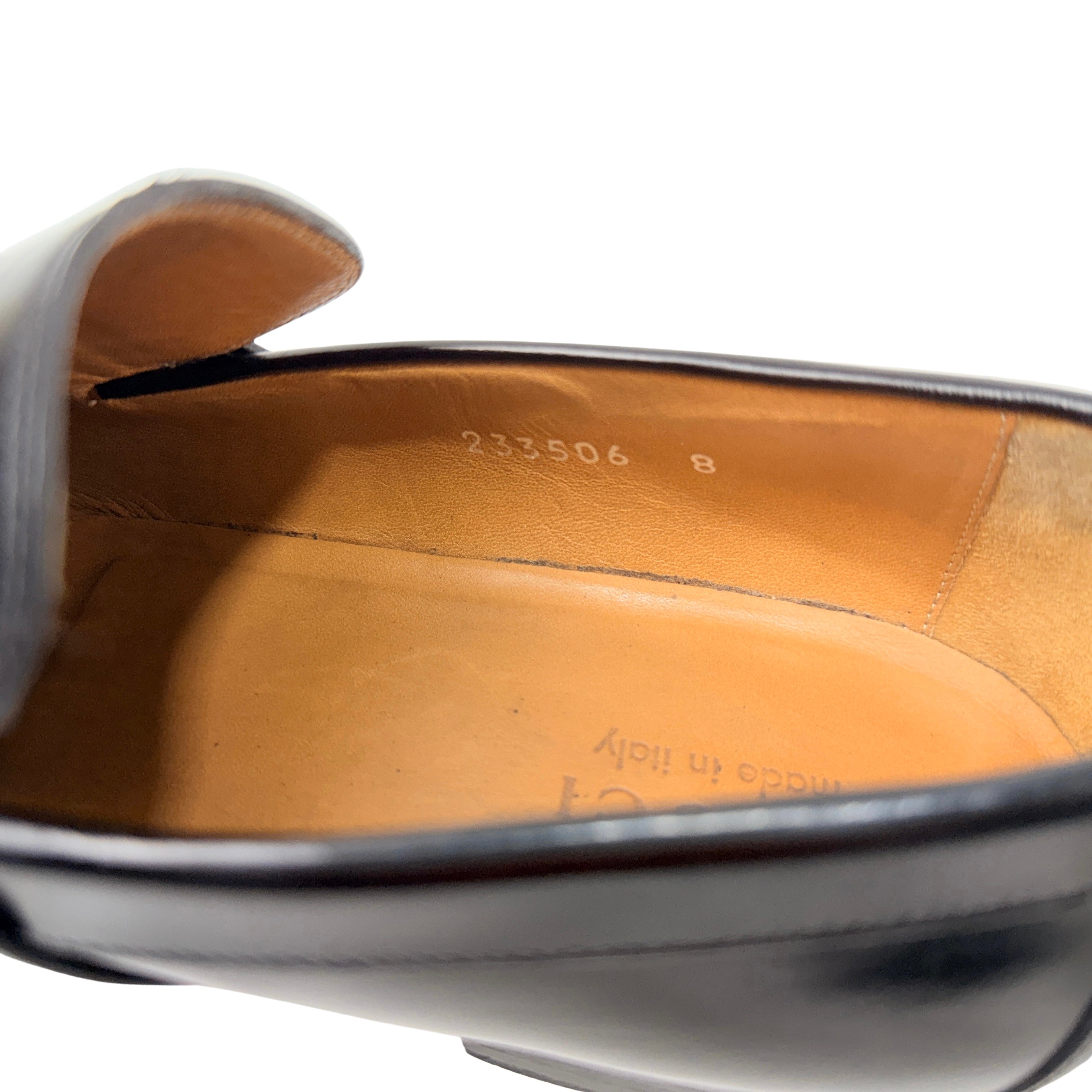 GUCCI Slip-on Loafer / Moccasin With G Logo (Size 42)