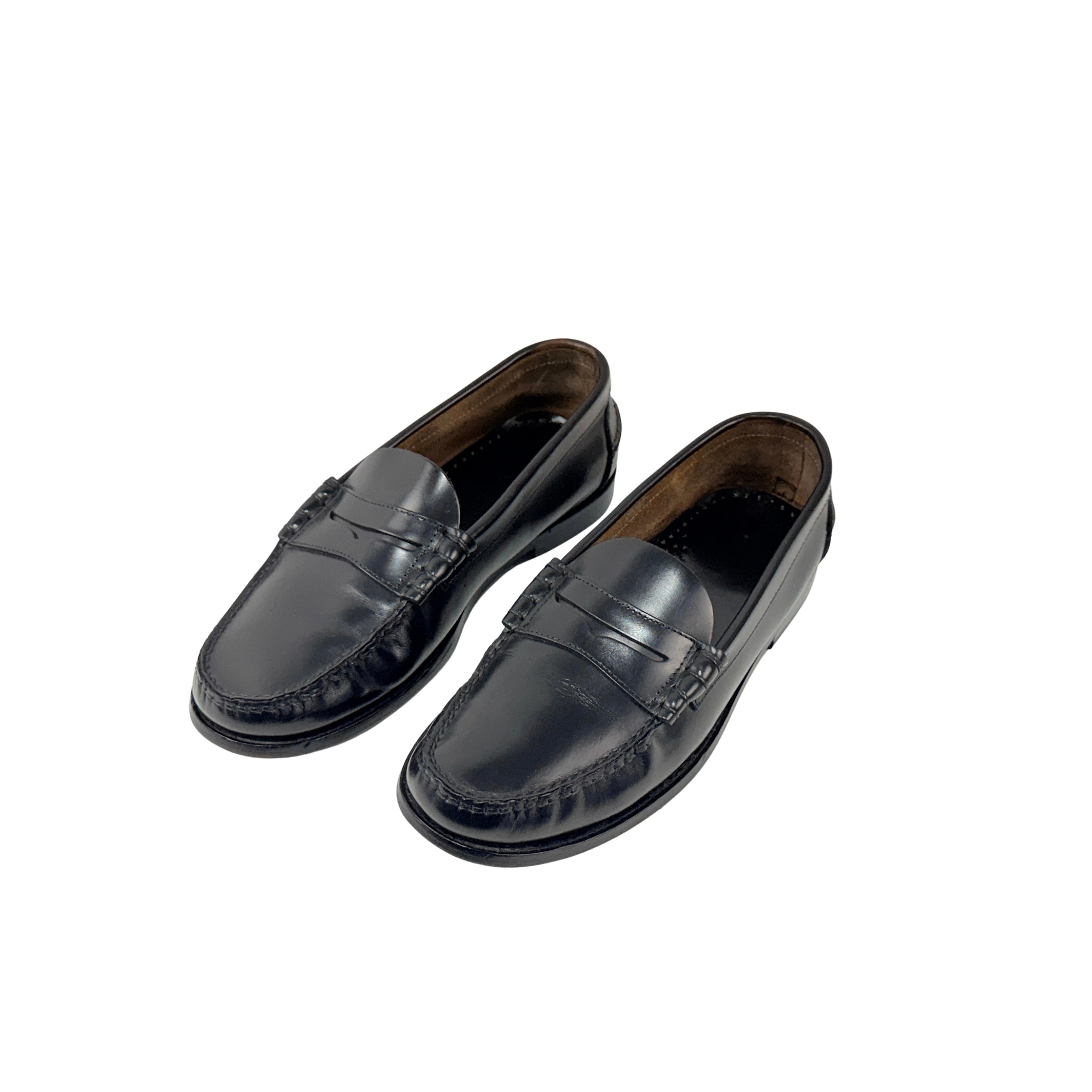 PRADA Penny Loafers/Moccasins Calf Leather(Size 42)