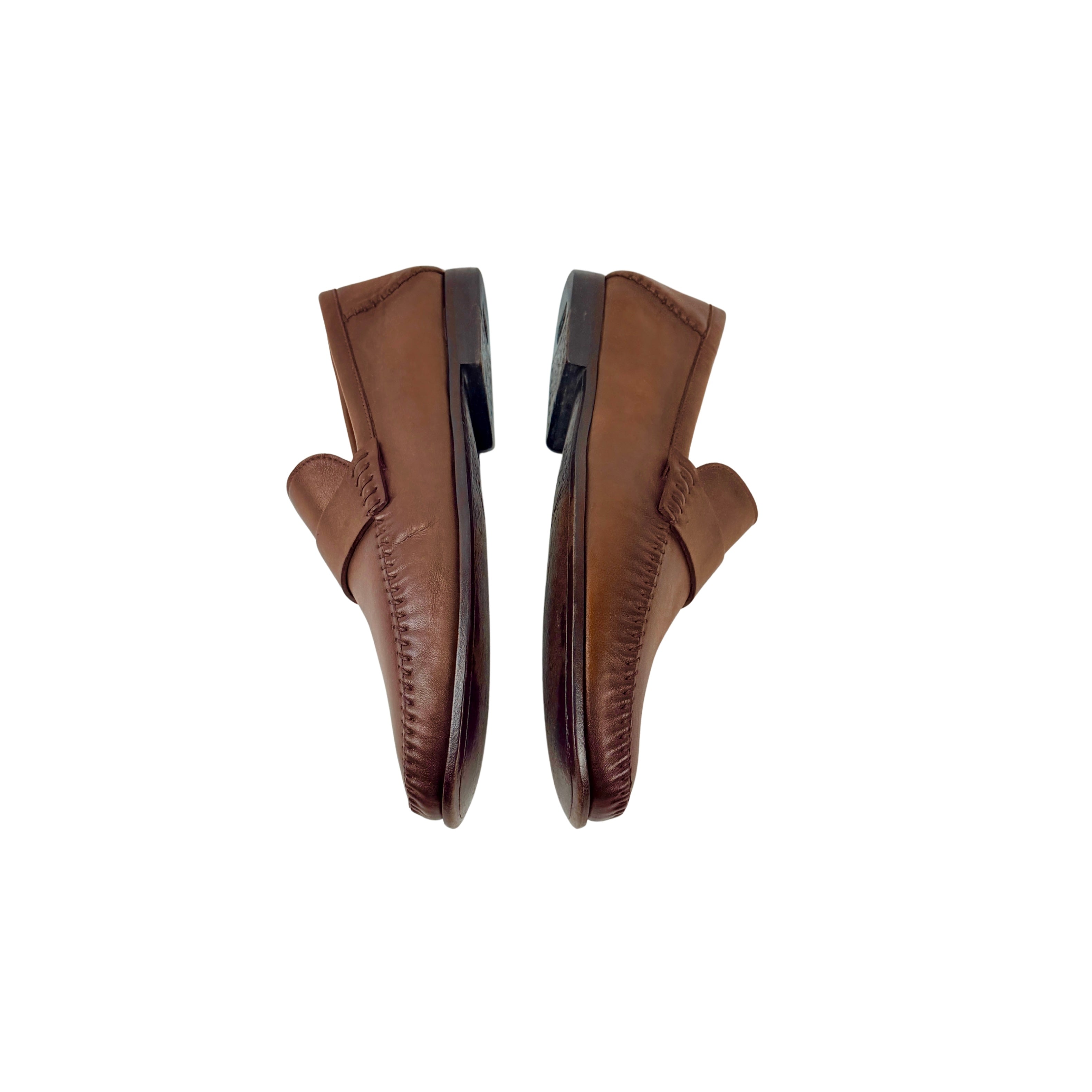SANTONI Penny Plain Strap LoaferS/Moccasins (Size 43)