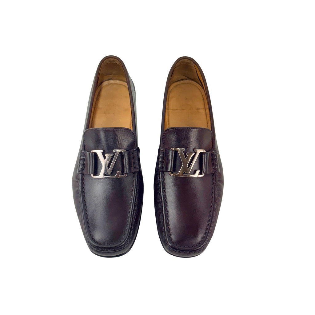 LOUIS VUITTON Burgundy Colour Major Loafers/ Moccasins (Size 41)