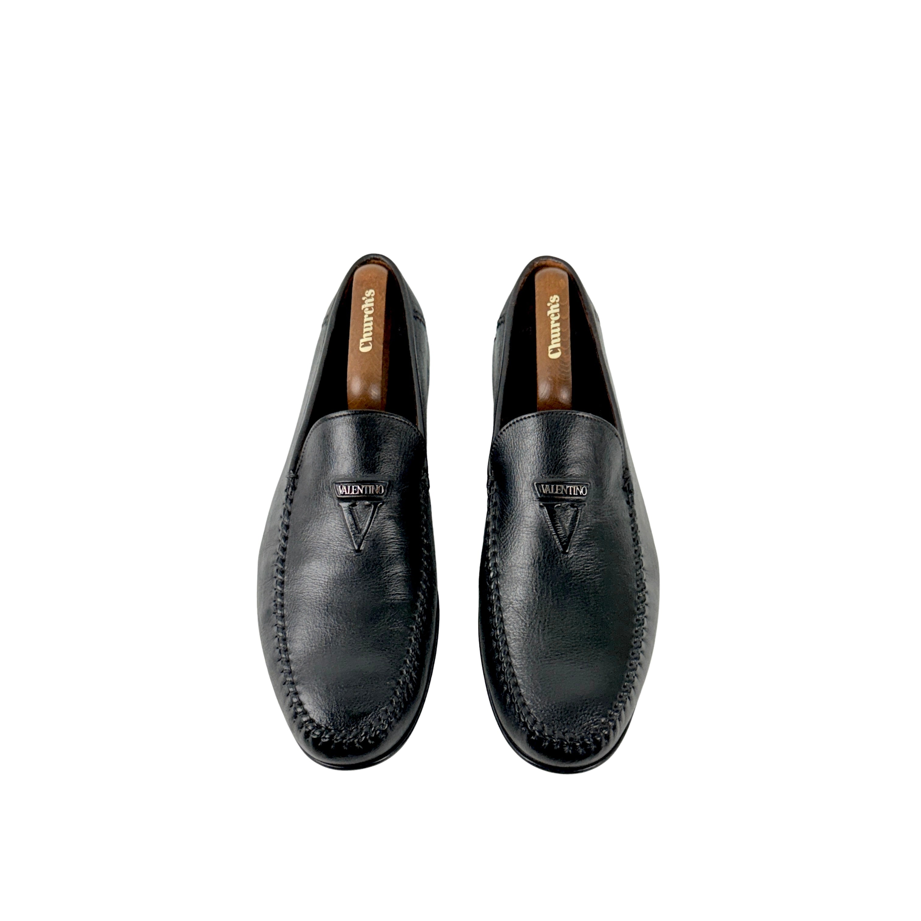 VALENTINO GARAVANI VLogo Signature Loafers/Moccasins (Size 46)