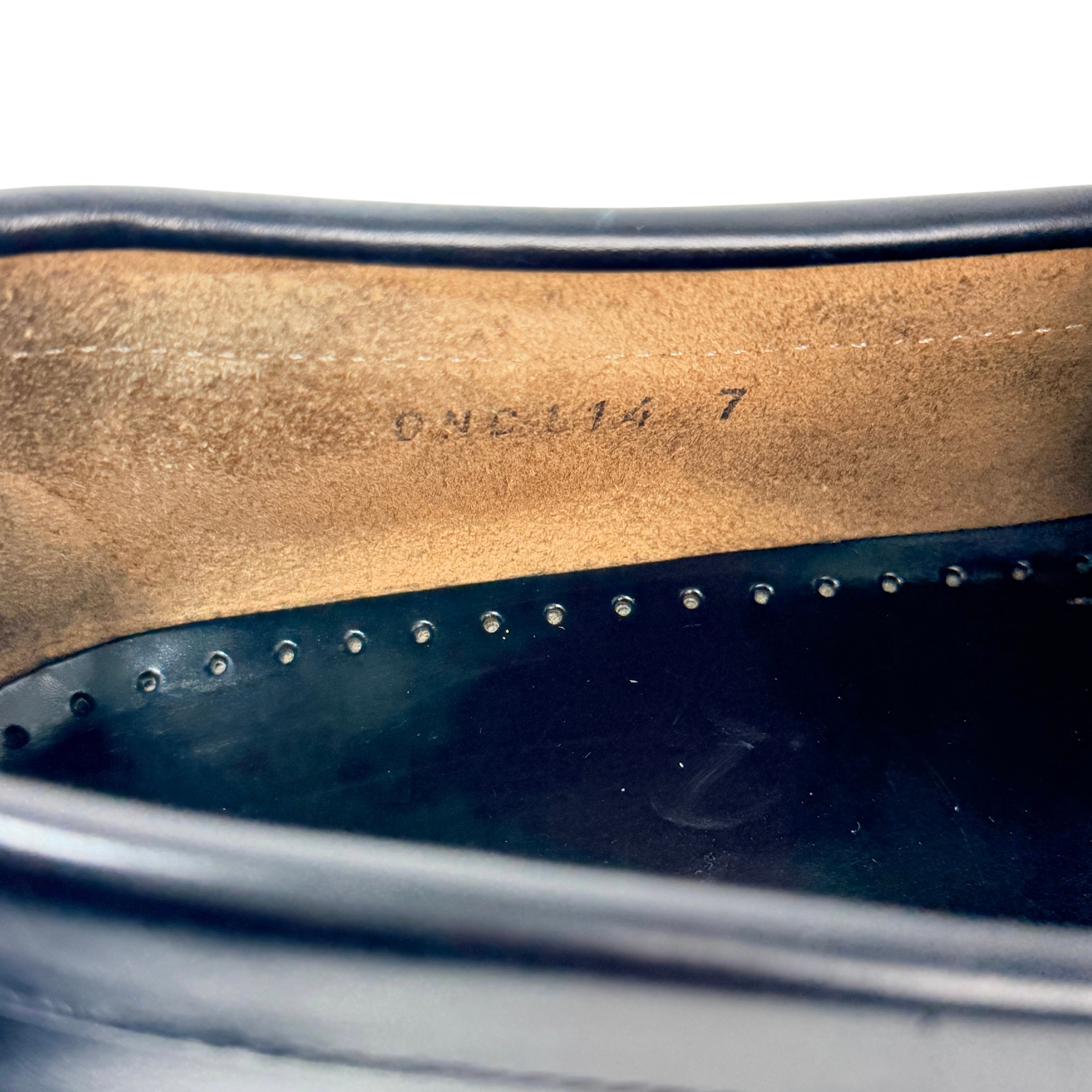 PRADA Penny Loafers/Moccasins Calf Leather(Size 42)