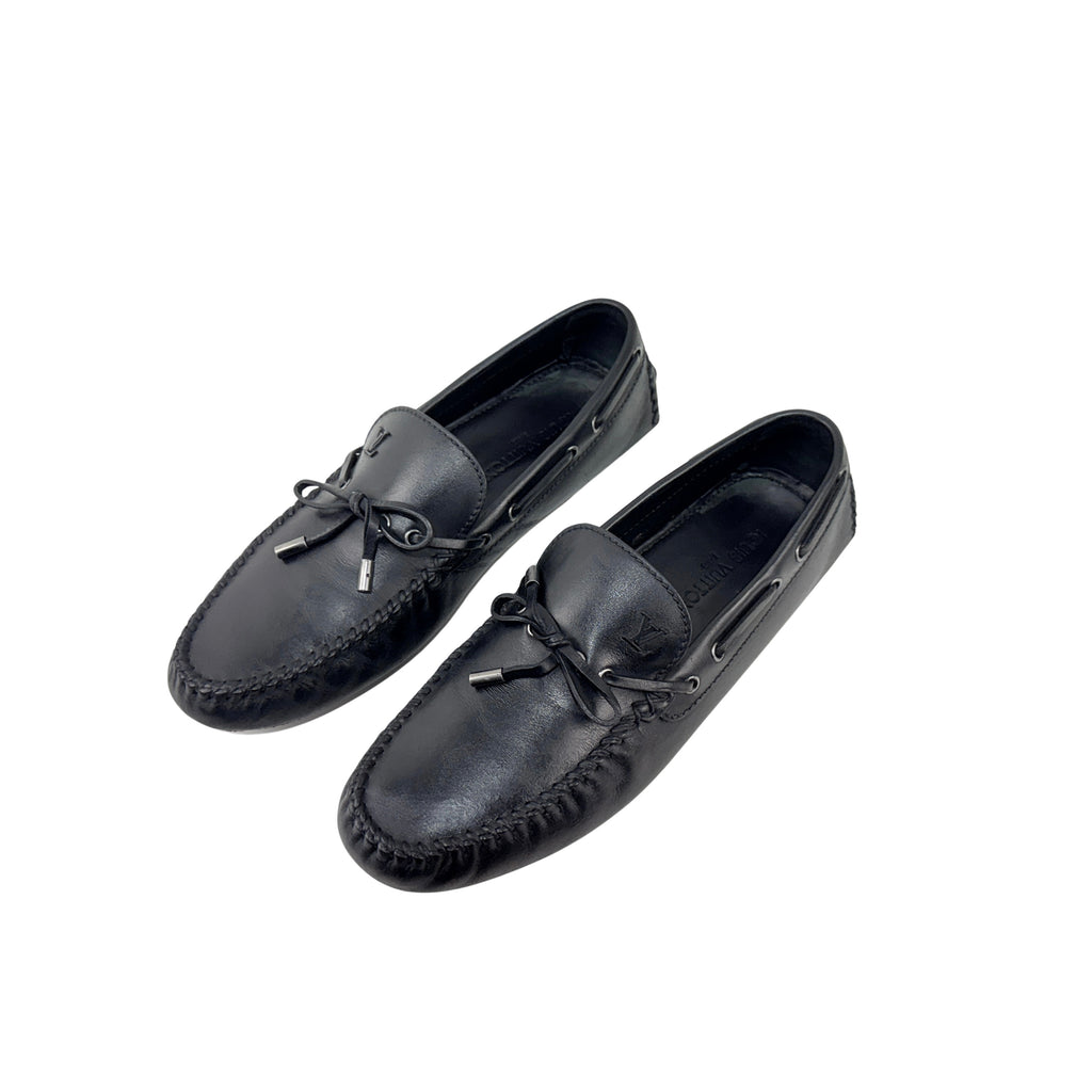 LOUIS VUITTON Arizona Calf Leather Loafers/Moccasins (Size 44.5)