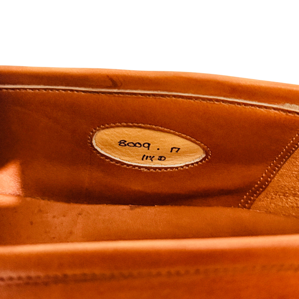 STUART’S CHOICE Was Paul Stuart’s Top-Teir Benchmade Line Product Calfskin Penny Loafers/Moccasins (Size 45)