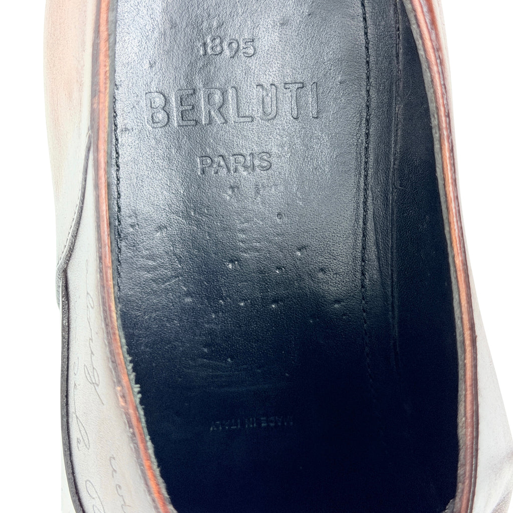 BERLUTI Alessandro Scritto Leather Oxford/Derby/Lace-up (Size 41)