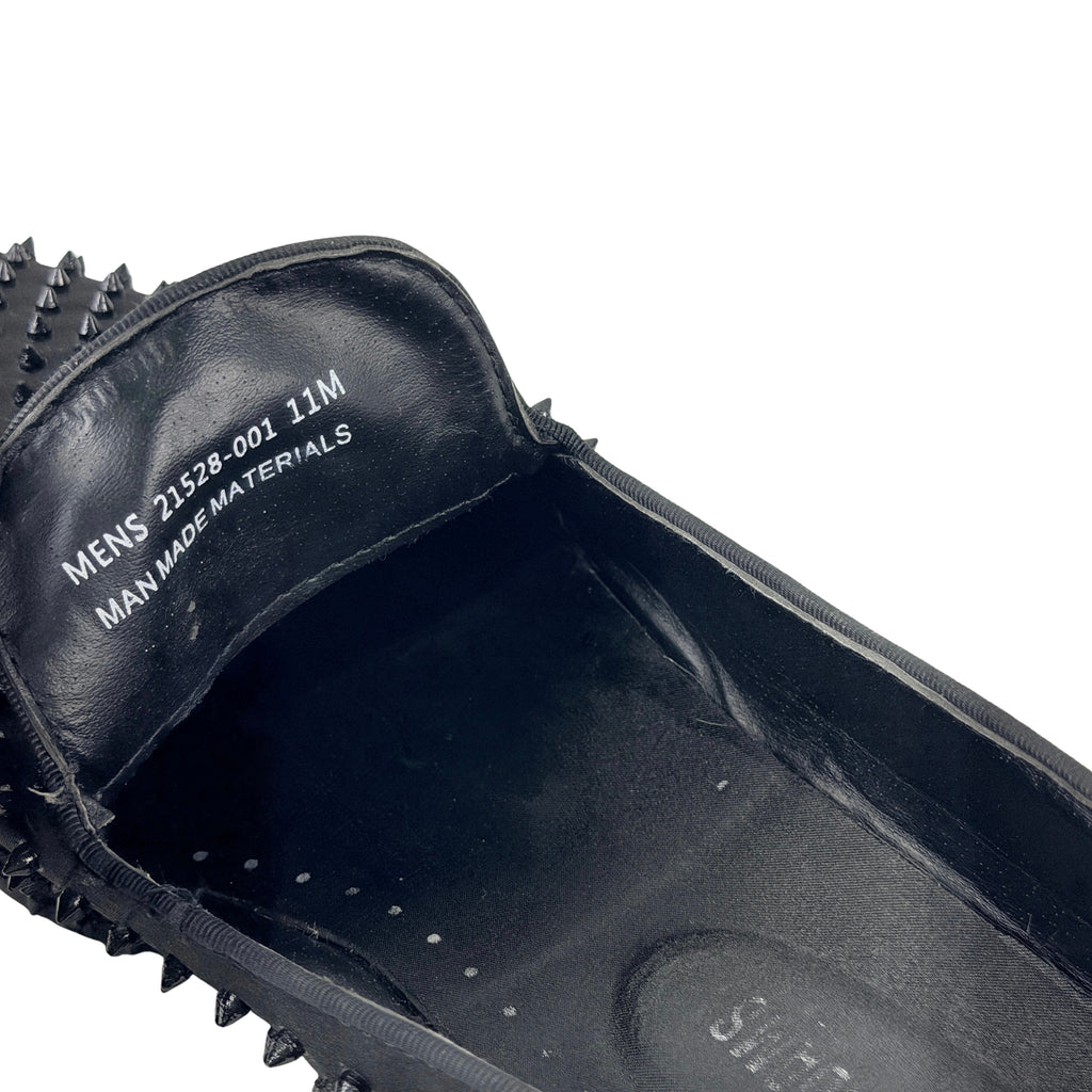 STACY ADAMS Sabre Spiked Loafers/Moccasins in Black (Size 45)