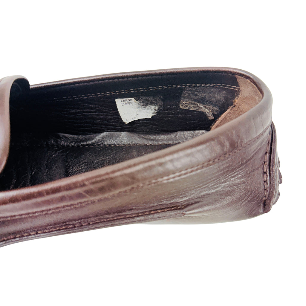 FENDI Zucca-FF Monogram Loafers/Moccasins/Drving (Size 42)