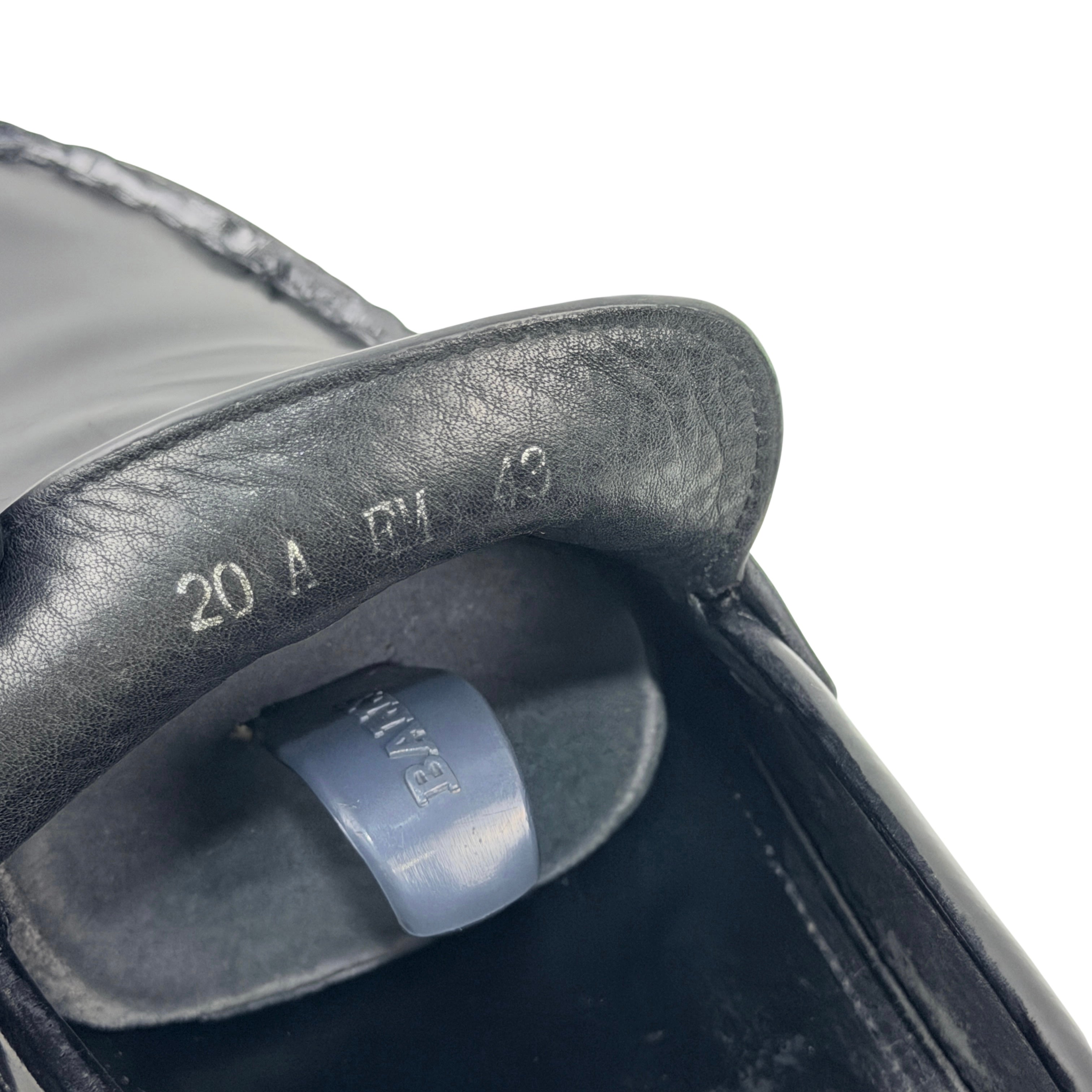 DOIR x Stussy Black Leather Loafers/Moccasins (Size 43)