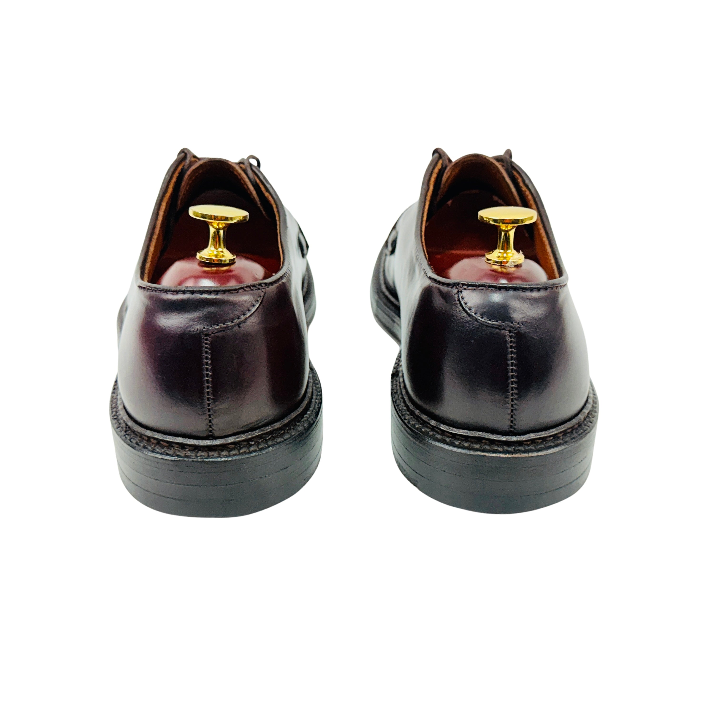 ALDEN 990 Plain Toe Blucher in Color Dark Burgundy Oxford/Derby/Lace Up (Size 41.5)