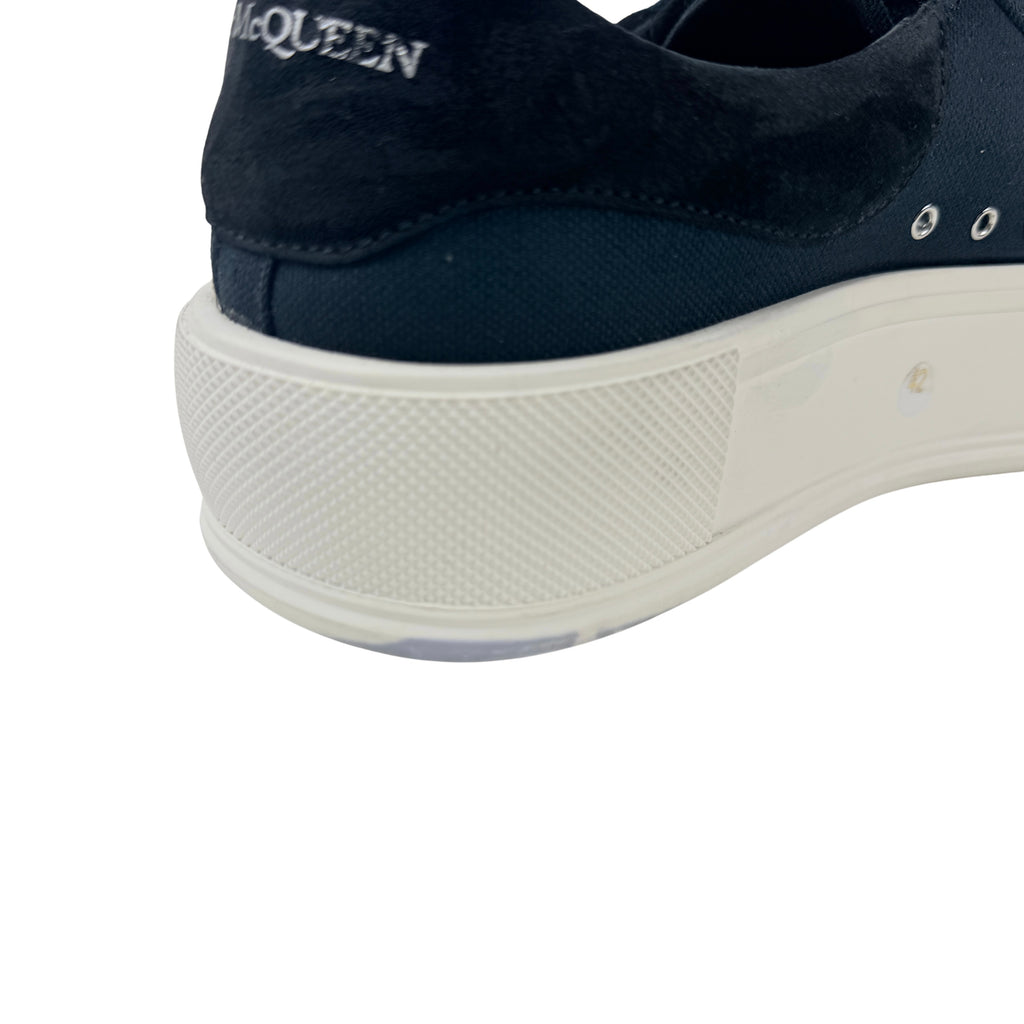 ALEXANDER MCQUEEN Deck Lace-Up/Sneakers Plimsoll (Size 42)