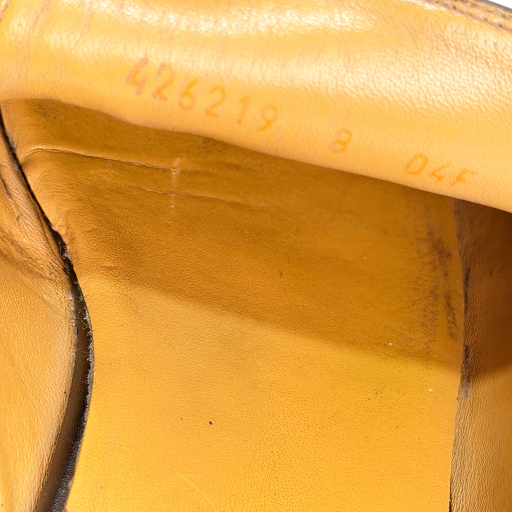 GUCCI Princetown Horsebit-detail Leather Mule/Slip-On (Size 42)