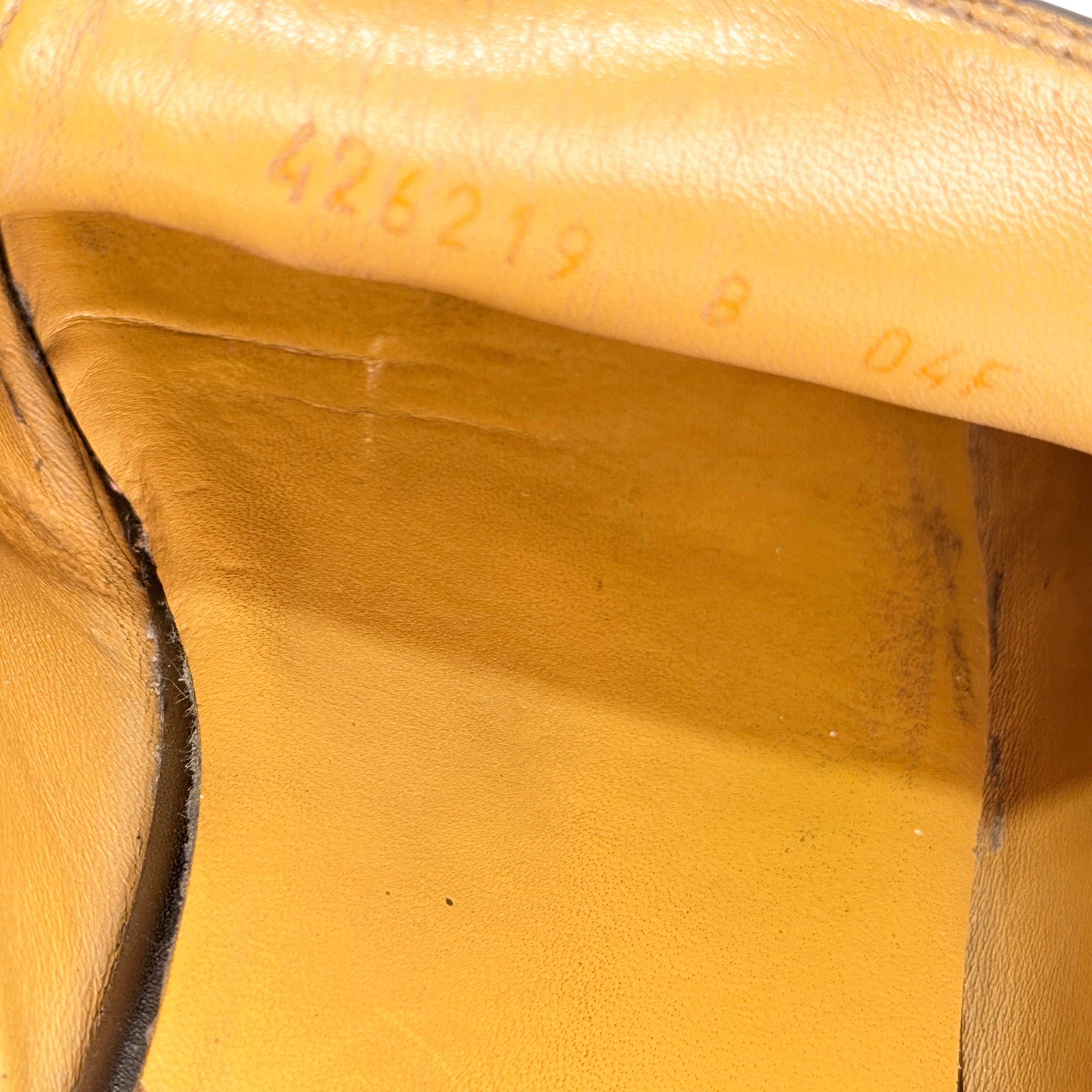 GUCCI Princetown Horsebit-detail Leather Mule/Slip-On (Size 42)