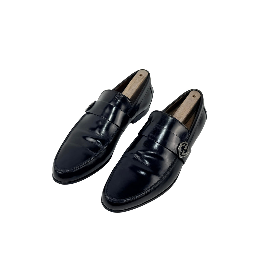 GUCCI Slip-on Loafer / Moccasin With G Logo (Size 42)