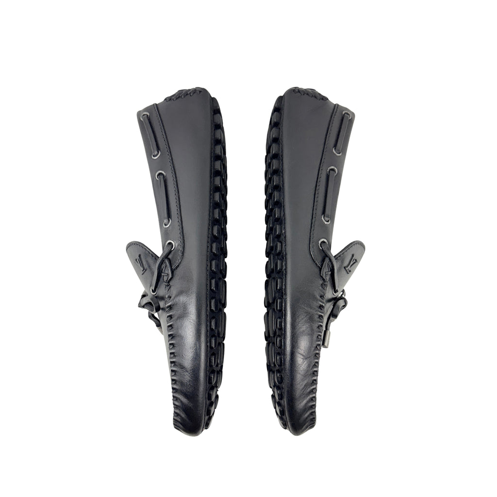 LOUIS VUITTON Arizona Calf Leather Loafers/Moccasins (Size 44.5)