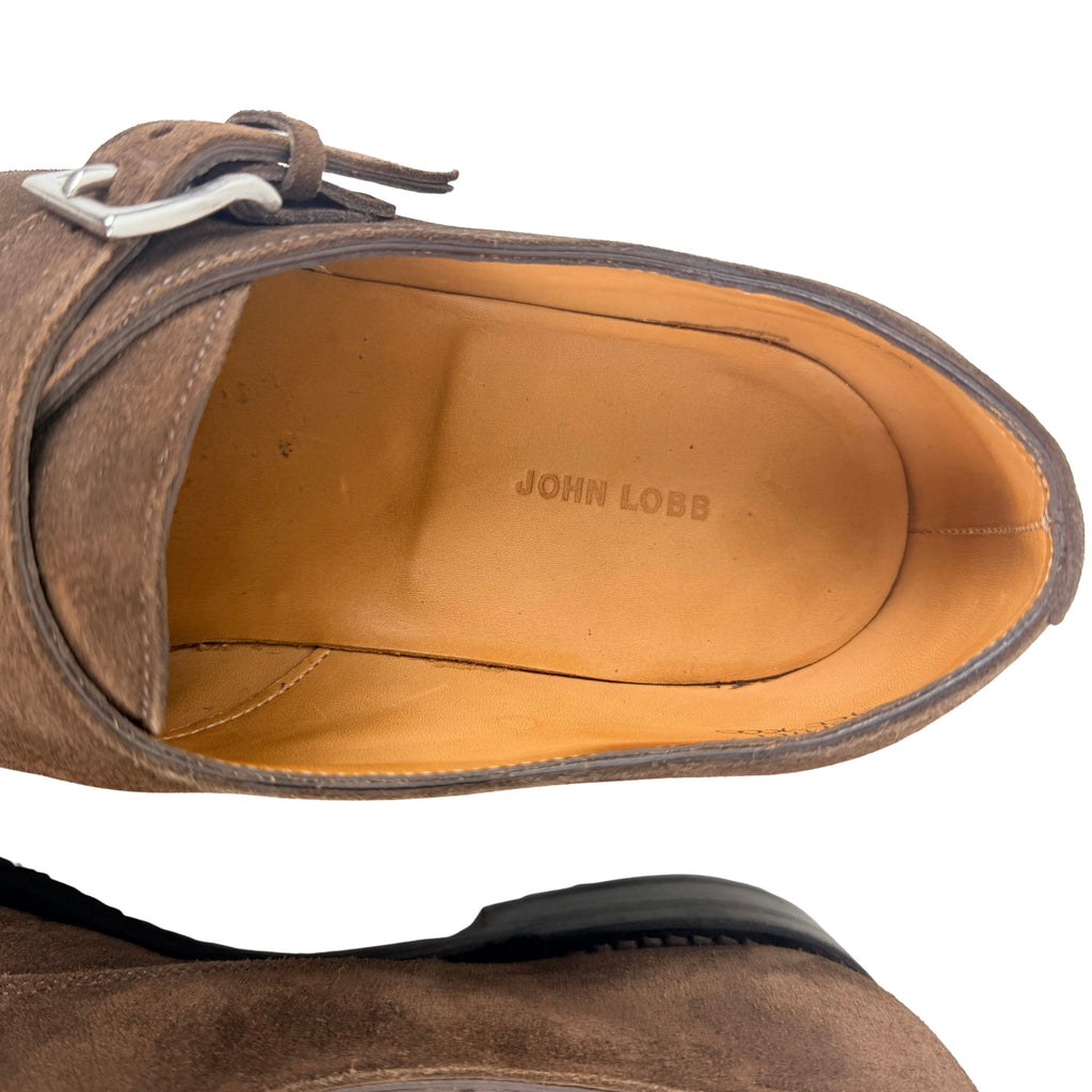 JOHN LOBB Ashill Single Monk Strap/Dress/Slip-On (Size 41.5)