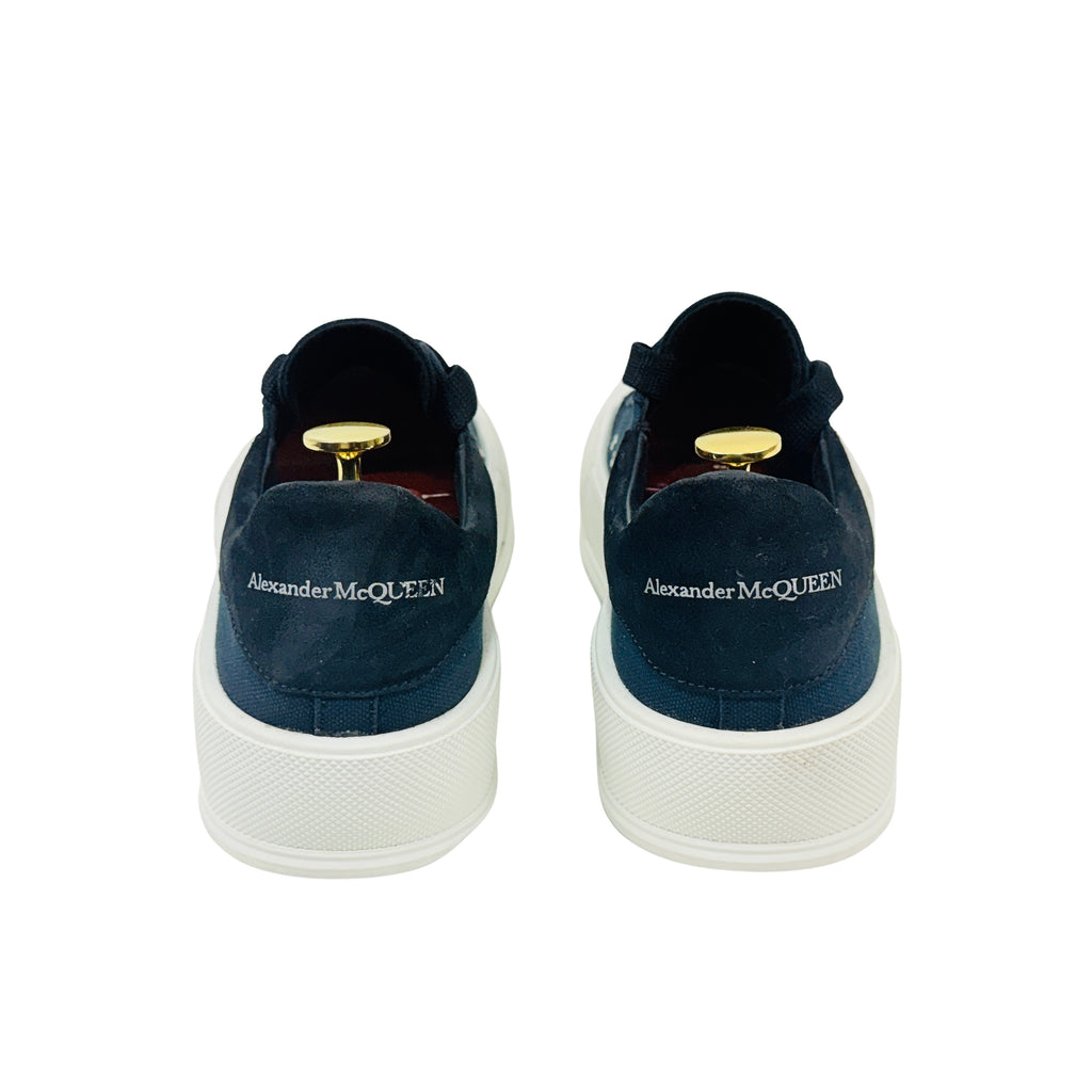 ALEXANDER MCQUEEN Deck Lace-Up/Sneakers Plimsoll (Size 42)