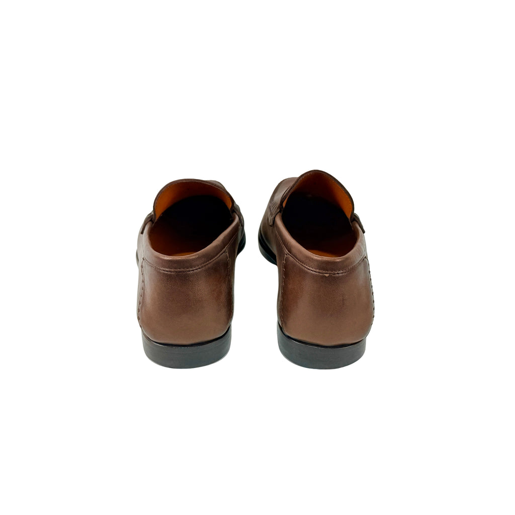 SANTONI Penny Plain Strap LoaferS/Moccasins (Size 43)