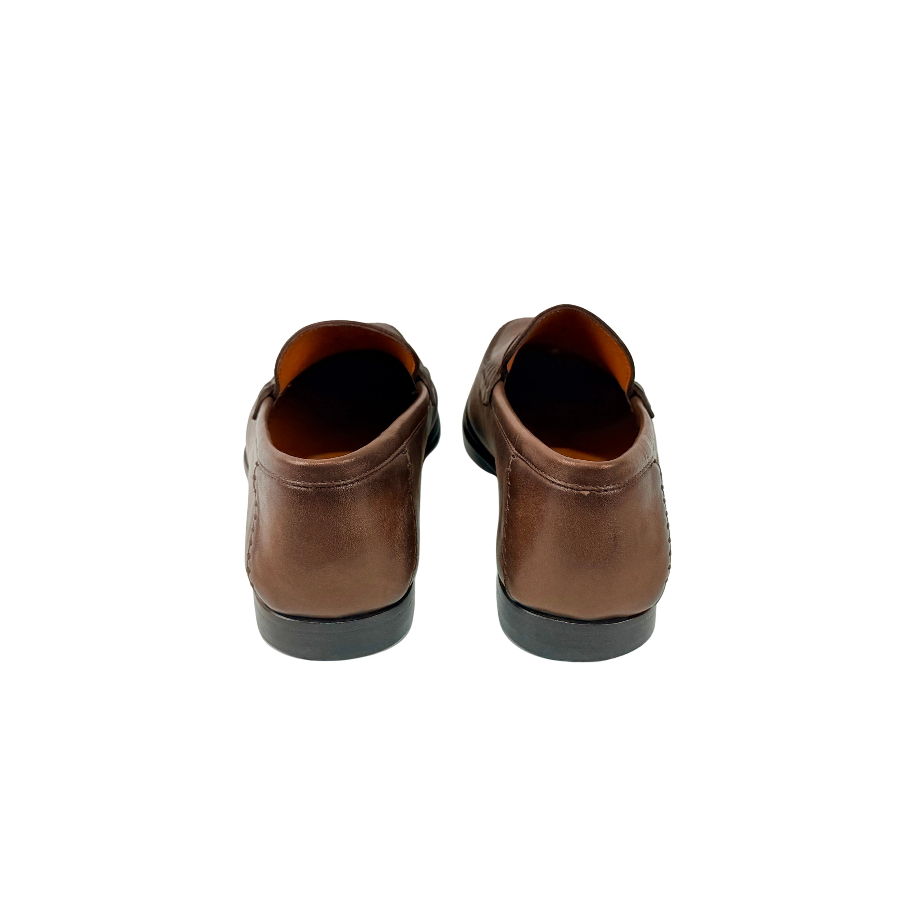 SANTONI Penny Plain Strap LoaferS/Moccasins (Size 43)