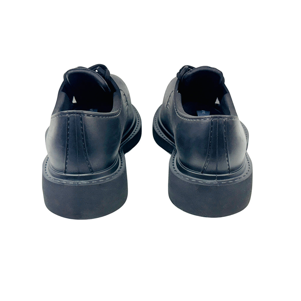 BALENCIAGA Steroid Derby/Boots in Black (molded EVA rubber) (Size 44)