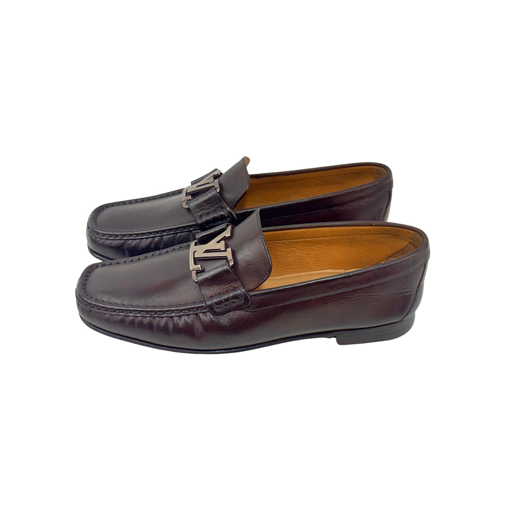 LOUIS VUITTON Burgundy Colour Major Loafers/ Moccasins (Size 41)