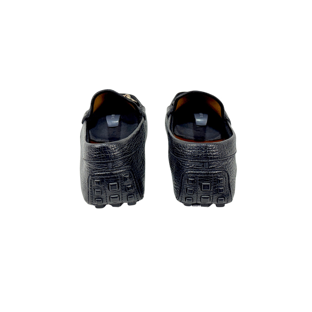 GUCCI Horsebit Grained Leather Loafers/Moccasins (Size 43.5)