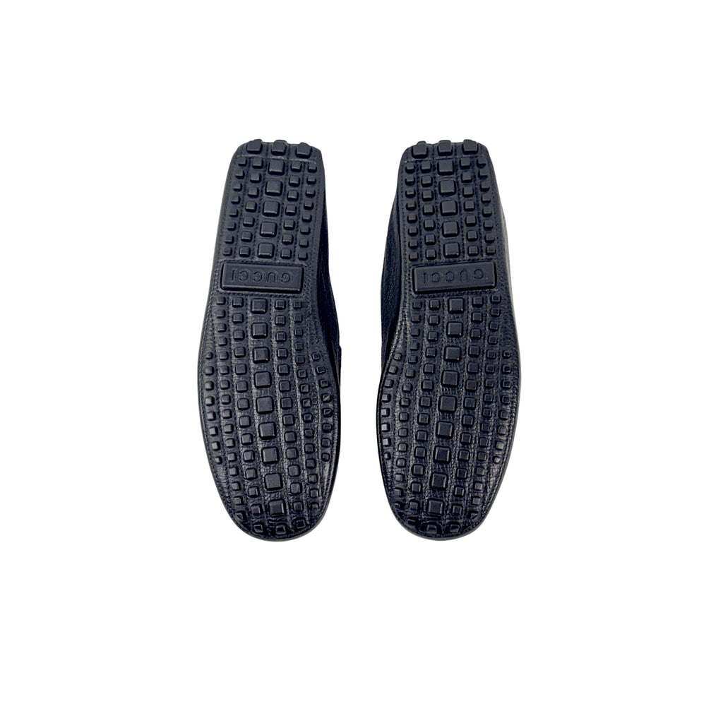 GUCCI Horsebit Grained Leather Loafers/Moccasins (Size 43.5)
