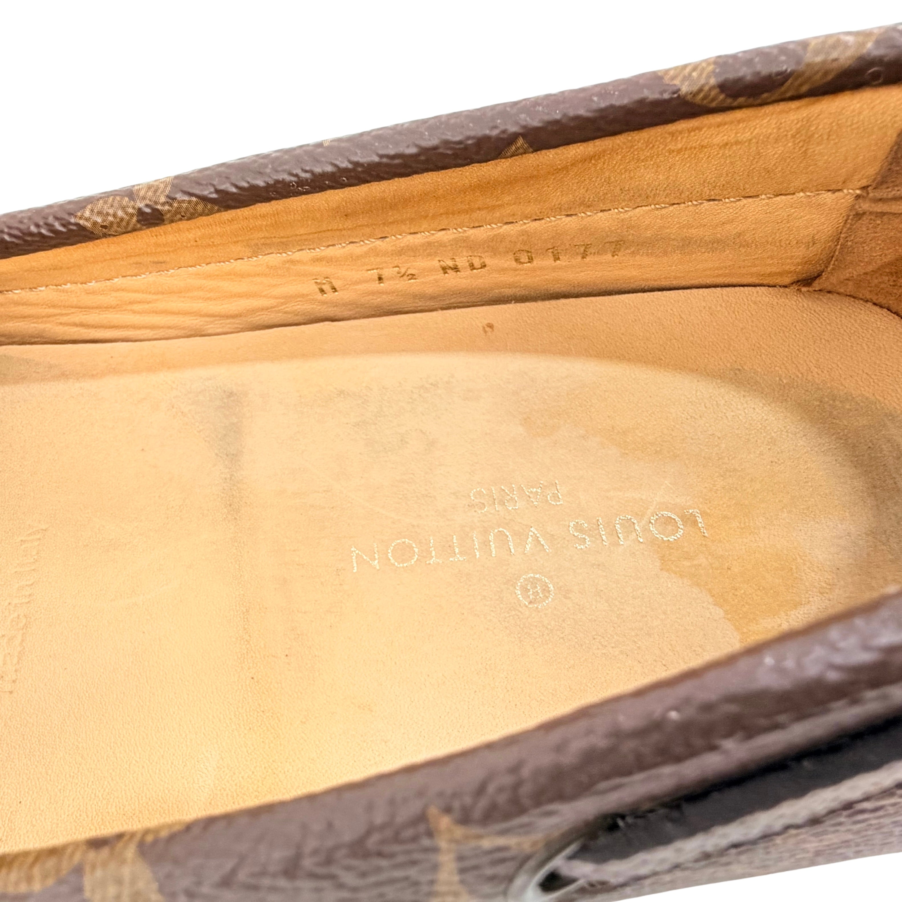 LOUIS VUITTON Arizona Monogram Loafers/Moccasins (Size 42)