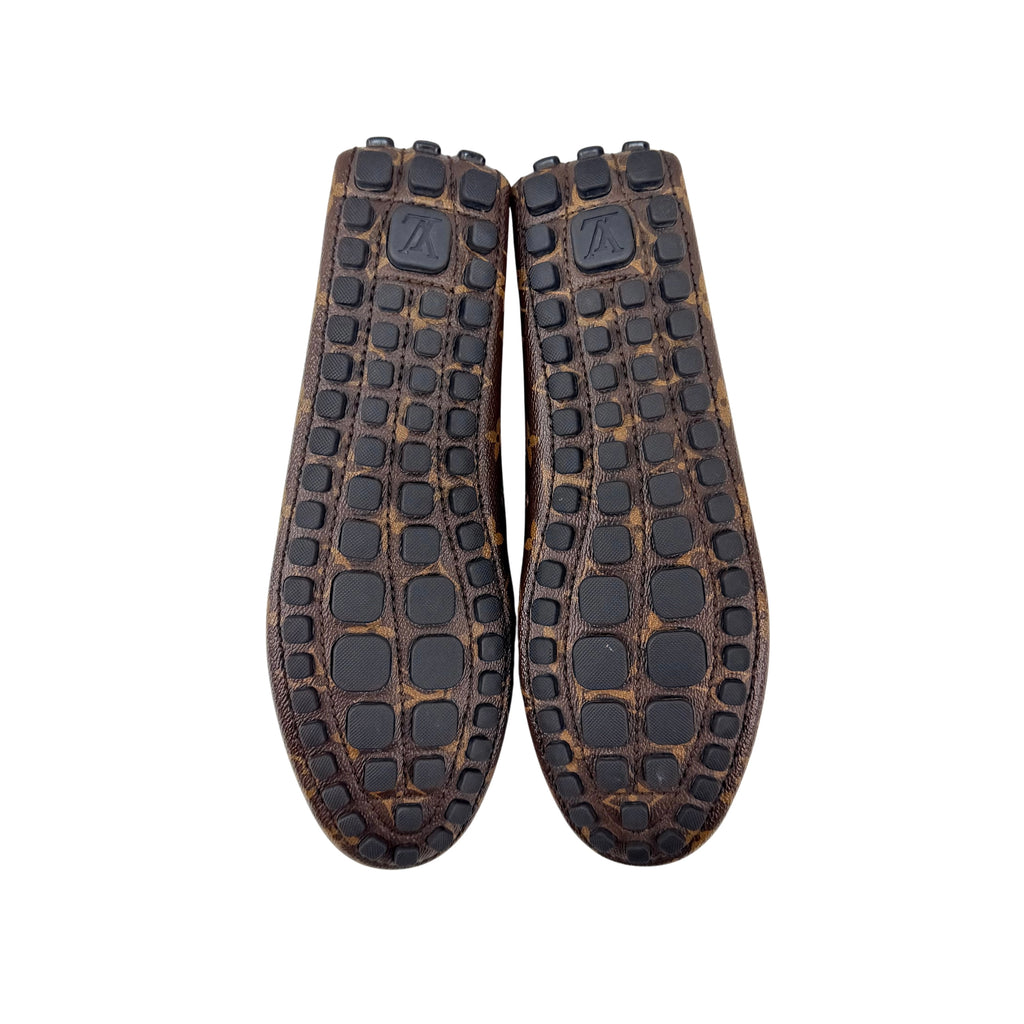 LOUIS VUITTON Arizona Monogram Loafers/Moccasins (Size 42)