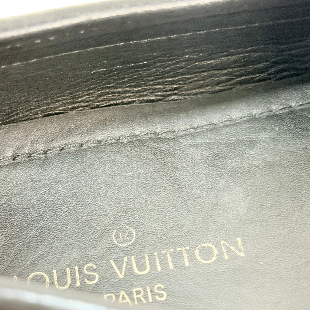 LOUIS VUITTION Monte Carlo LV Black Men Loafers/Moccasins (Size 43)