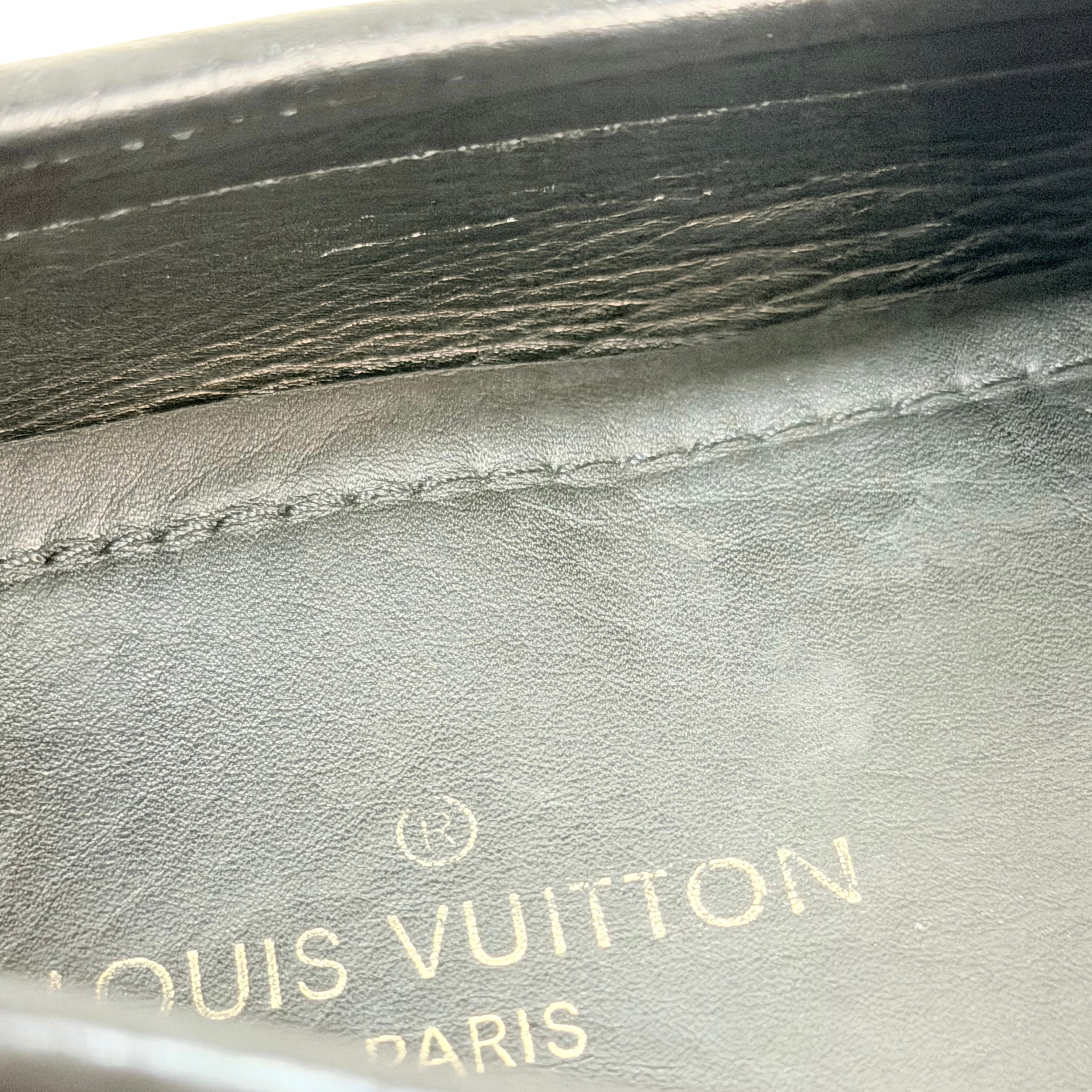 LOUIS VUITTION Monte Carlo LV Black Men Loafers/Moccasins (Size 43)