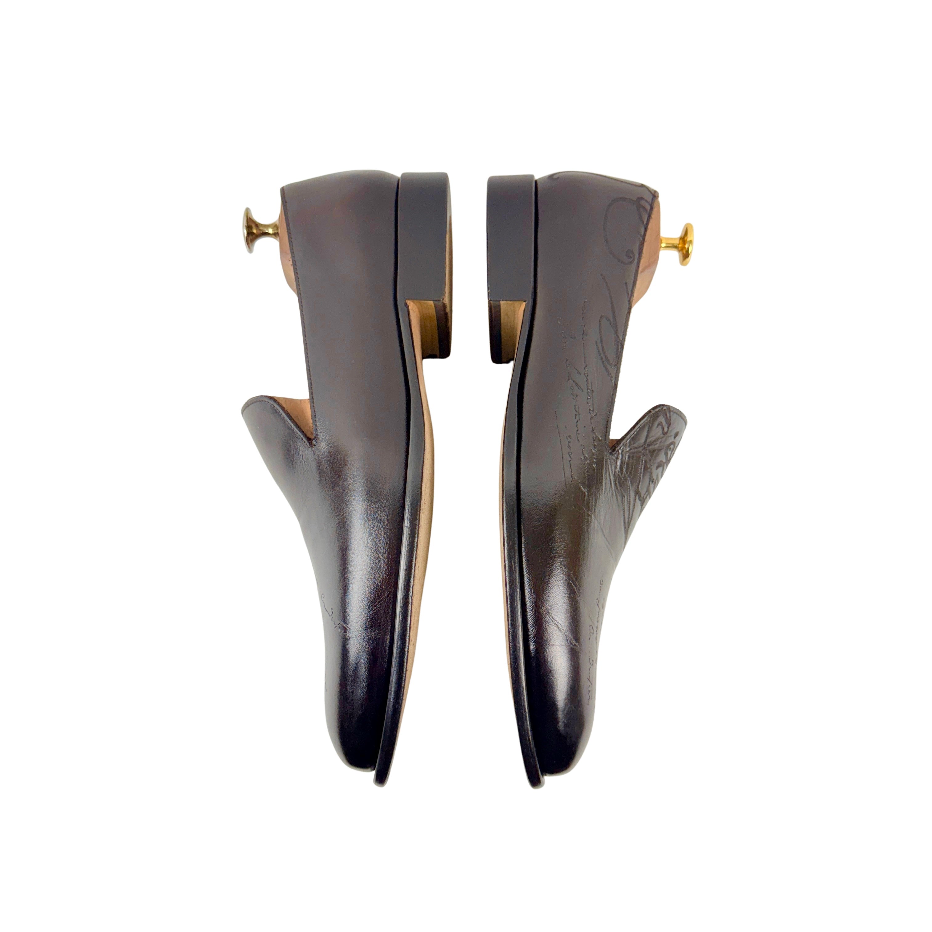 BERLUTI Galet Cursive Loafers/Moccasins (Size 42.5)