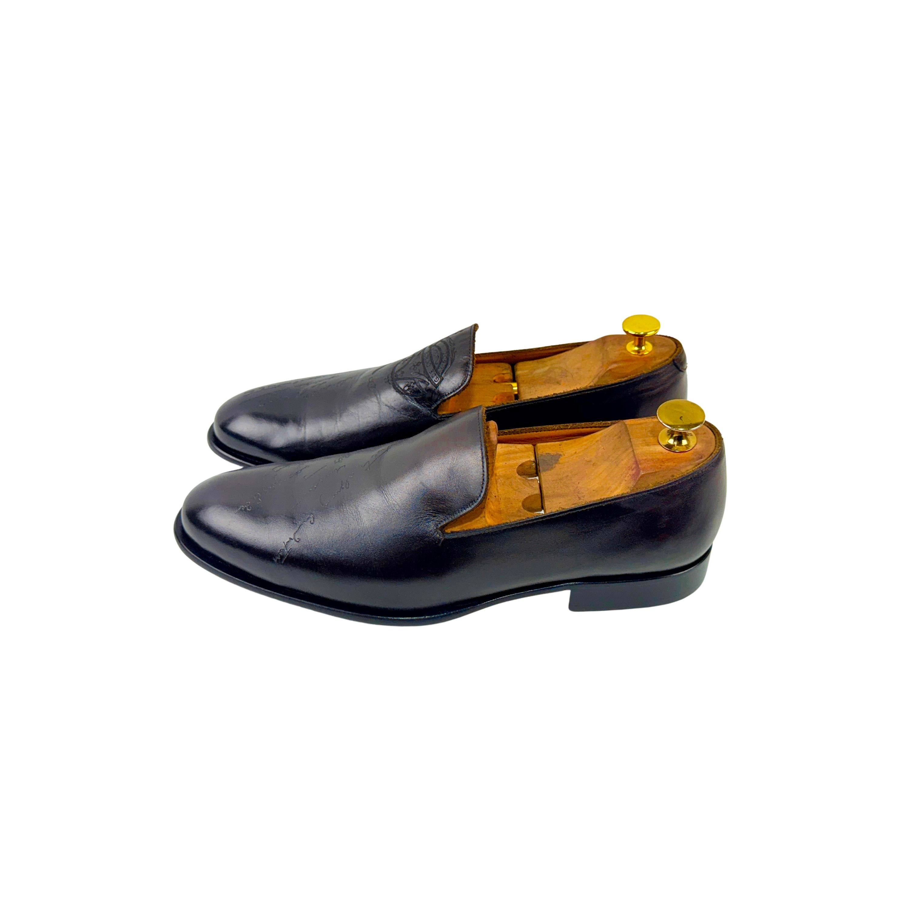 BERLUTI Galet Cursive Loafers/Moccasins (Size 42.5)